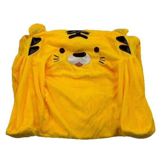 TIGER Kids Foldable Sofa Chair COVER Protector Washable Yellow Slipcover - Picture 4 of 7